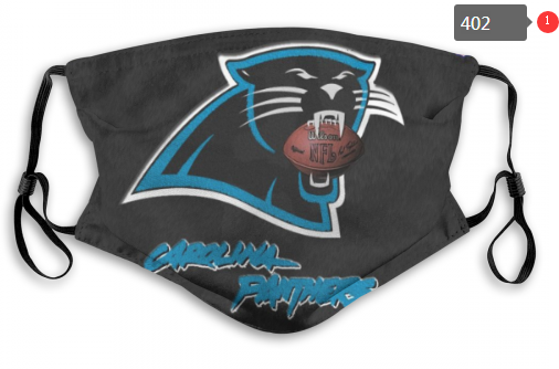 NFL Carolina Panthers #10 Dust mask with filter->nfl dust mask->Sports Accessory